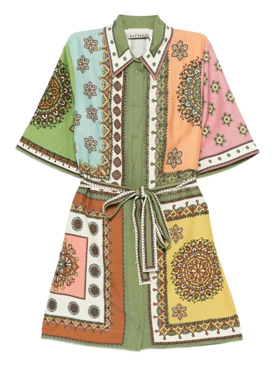 26SS 알레메 미디 원피스 6536D MULTI MultiColour