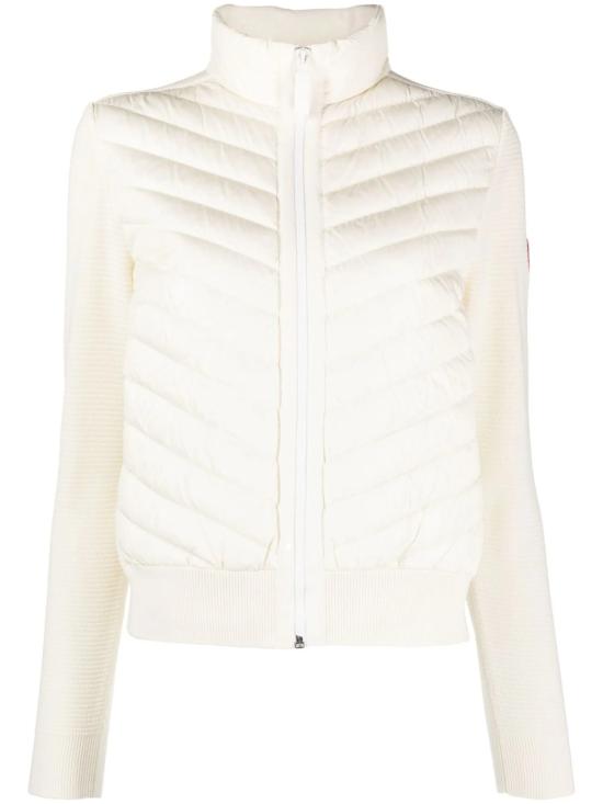 26SS 캐나다구스 하이브릿지 니트 자켓 6830L 9467 White