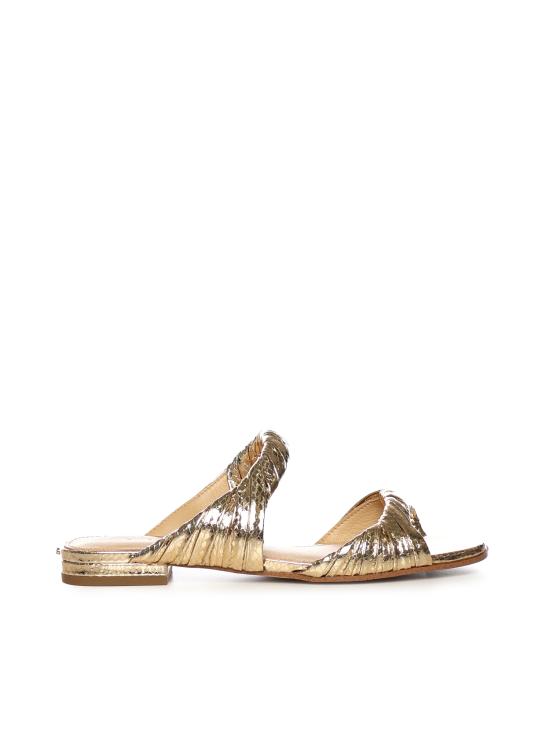 26SS 마이클 코어스 샌들 40R6KIFS1M 740 Pale gold