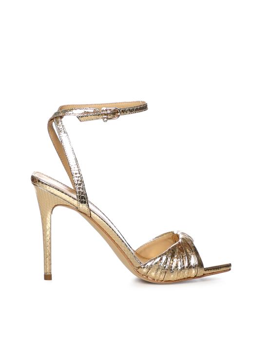 26SS 마이클 코어스 샌들 40R6KIHS1M 740 Pale gold