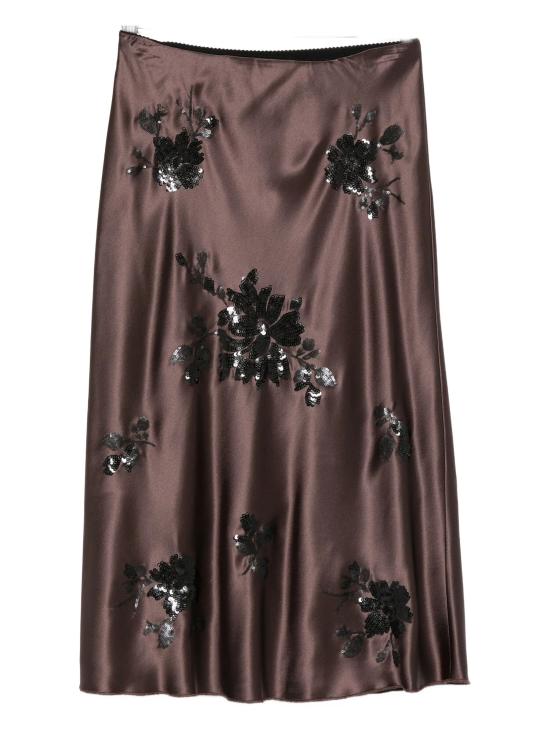 25FW 에르마노 피렌제 스커트 D47EO017EL0MFA70 4899 MORO