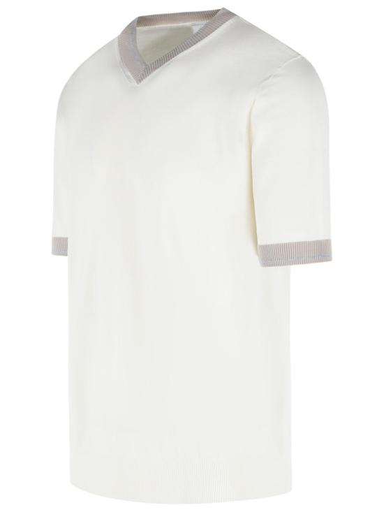 26SS 일레븐티 폴로 티셔츠 M76MAGM20 MAG0M013010213 White - ELEVENTY