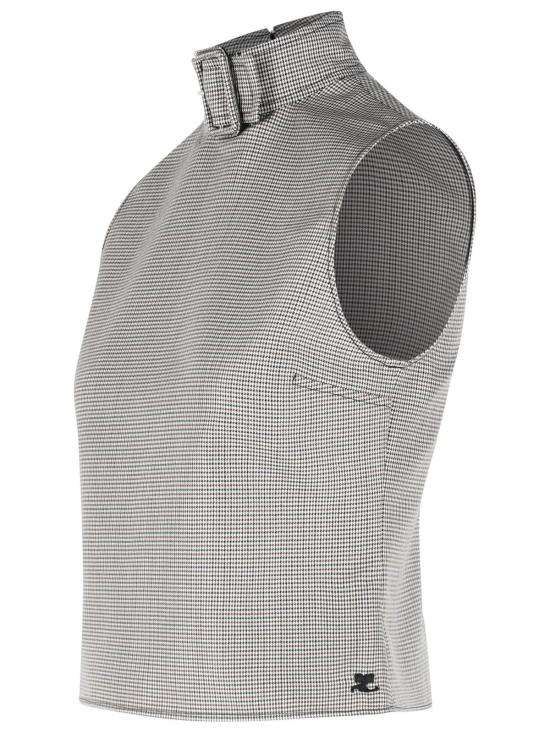 26SS 쿠레쥬 탑 126CTO487WO01459925 Beige - COURREGES