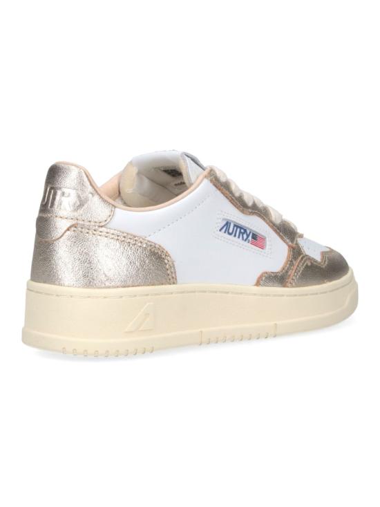 26SS 오트리 메달리스트 로우 레더 스니커즈 AULWWB16 White - AUTRY