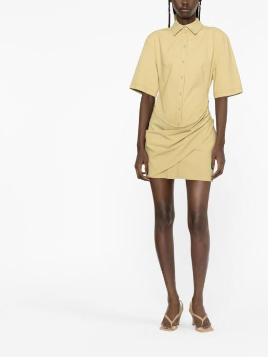  자크뮈스 원피스 231DR053 1084 530 Yellow - JACQUEMUS