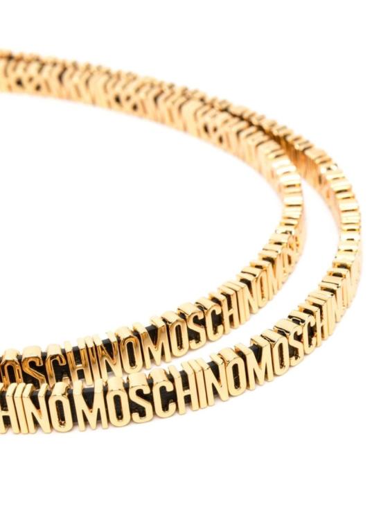  모스키노 벨트 A8044 8002 1555 Gold - MOSCHINO