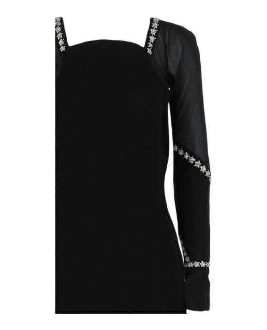  지방시 롱 원피스 BW21V0 G1N1 001 00002 38 Black - GIVENCHY