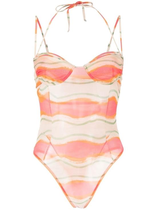  자크뮈스 원피스 수영복 231TO043 1055 4CB Multicolor