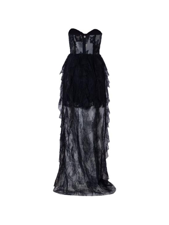 26SS 아니예 바이 미디 원피스 185038 01299 Black vinyl - ANIYE BY