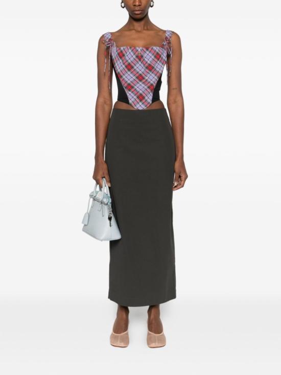 26SS 비비안웨스트우드 민소매 티셔츠 15030047 W01C6 O102 Red - VIVIENNE WESTWOOD