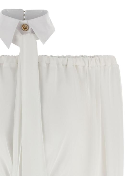 26SS 엘리자베타프랜치 셔츠 CA13561E2 X88 Avorio bianco - ELISABETTA FRANCHI