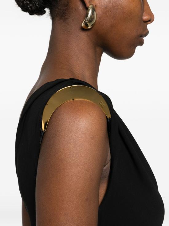 26SS 엘리자베타프랜치 바디수트 티셔츠 BO01361E2 110 Black - ELISABETTA FRANCHI