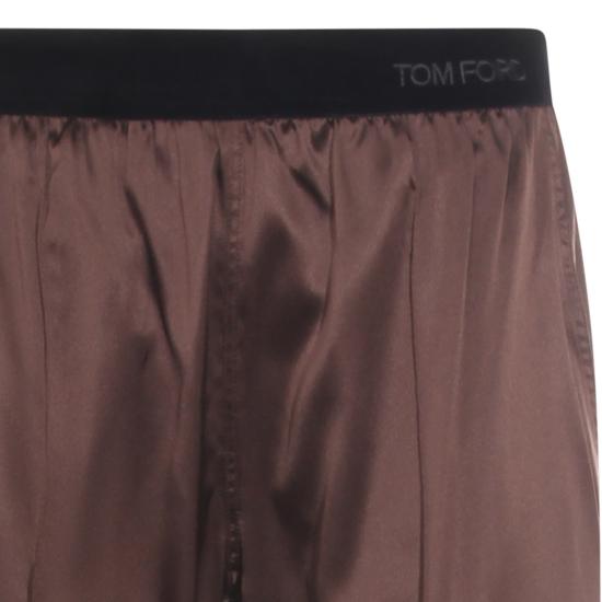 26SS 톰포드 트레이닝/조거 팬츠 PAW683FAX881ECD Brown - TOMFORD