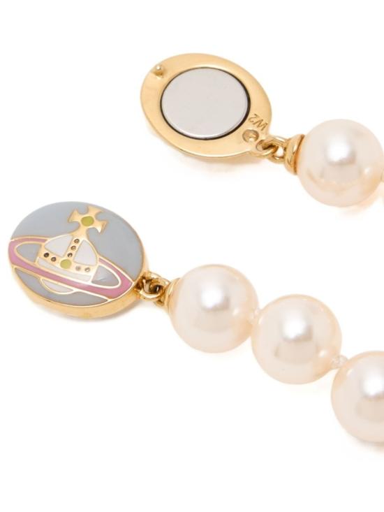 26SS 비비안웨스트우드 팔찌 61030065 R919 White - VIVIENNE WESTWOOD