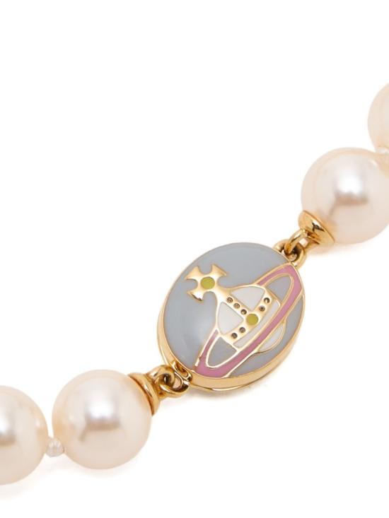 26SS 비비안웨스트우드 팔찌 61030065 R919 White - VIVIENNE WESTWOOD