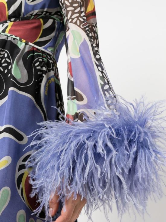  모스키노 원피스 A0446 0553 2555 Multicolor - MOSCHINO