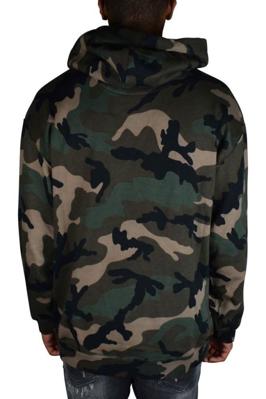  발렌티노 가라바니 탑 카무플라주 후드티 (드로스트링 포함) - VALENTINO GARAVANI