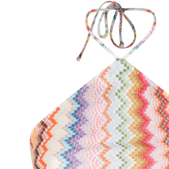 26SS 미소니 숏 원피스 MC26SG02BR014FSM9WV Multicolor - MISSONI