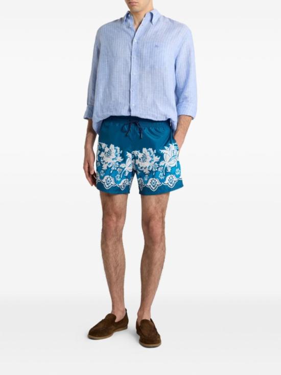 26SS 에트로 긴팔 셔츠 MRIB002999TB301B0193 Blue - ETRO