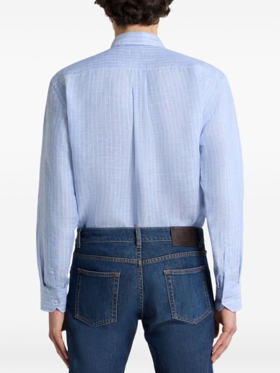 26SS 에트로 긴팔 셔츠 MRIB002999TB301B0193 Blue - ETRO