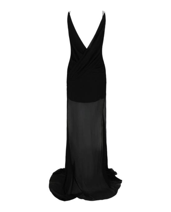  지방시 롱 원피스 BW2206 G1SD 001 00002 38 Black - GIVENCHY