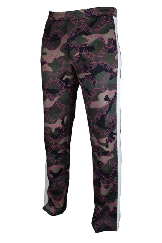  발렌티노 가라바니 스트레이트 팬츠 위장 무늬 스포츠 - VALENTINO GARAVANI