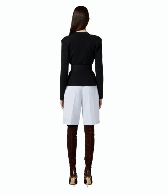 25FW 엘리자베타프랜치 자켓 MK48S57E 110 Black - ELISABETTA FRANCHI