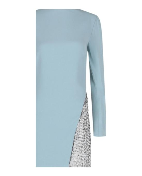 지방시 롱 원피스 BW21H2 14N6 053 00243 36 Blue - GIVENCHY