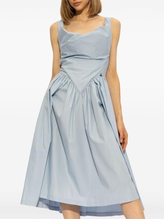 26SS 비비안웨스트우드 원피스 1101032Z W009Q K403 Blue - VIVIENNE WESTWOOD