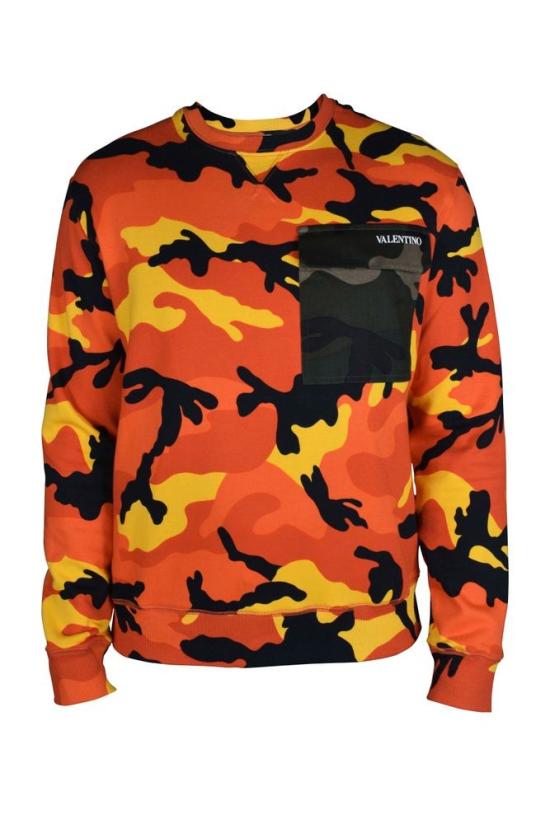  발렌티노 가라바니 니트웨어 패턴 긴팔 스웨터