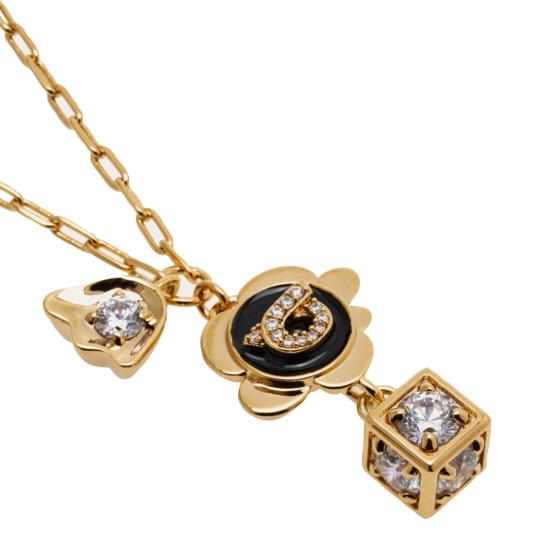 26SS 살바토레 페라가모 팔찌 790700 760936ORO BLACK Golden - SALVATORE FERRAGAMO