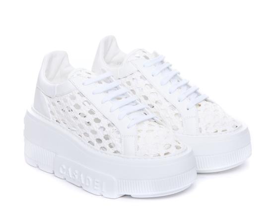 26SS 카사데이 스니커즈 2X895U0701T0268 9999 White - CASADEI