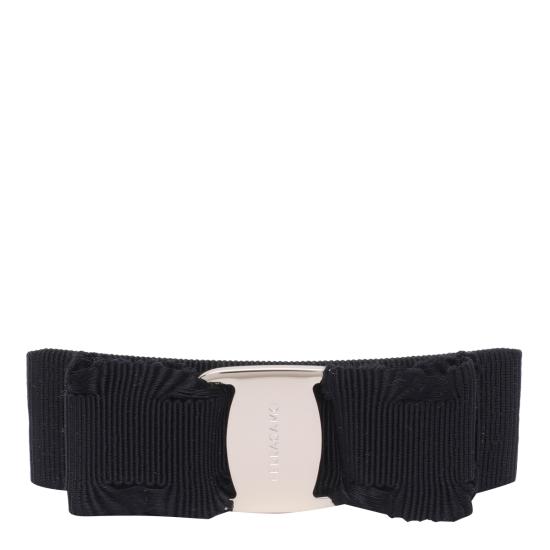 26SS 살바토레 페라가모 헤어 액세서리 662681 346972NERO ORO CHIARO Black