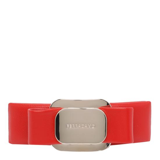 26SS 살바토레 페라가모 헤어 액세서리 791473 340467FLAME RED Red