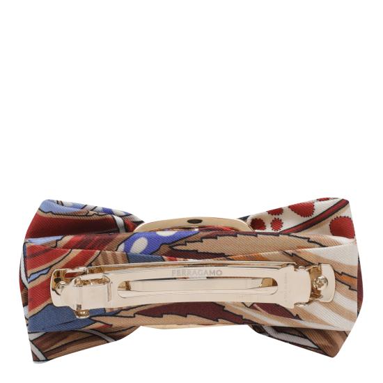 26SS 살바토레 페라가모 헤어 액세서리 791464 340460NEW NAVY MultiColour - SALVATORE FERRAGAMO