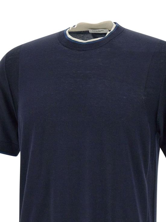 26SS 파올로페코라 폴로 티셔츠 A031F200 6685 Blue - PAOLO PECORA
