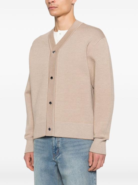 26SS 자크뮈스 도피오 V넥 가디건 CDM00292CK00185 015 Beige - JACQUEMUS