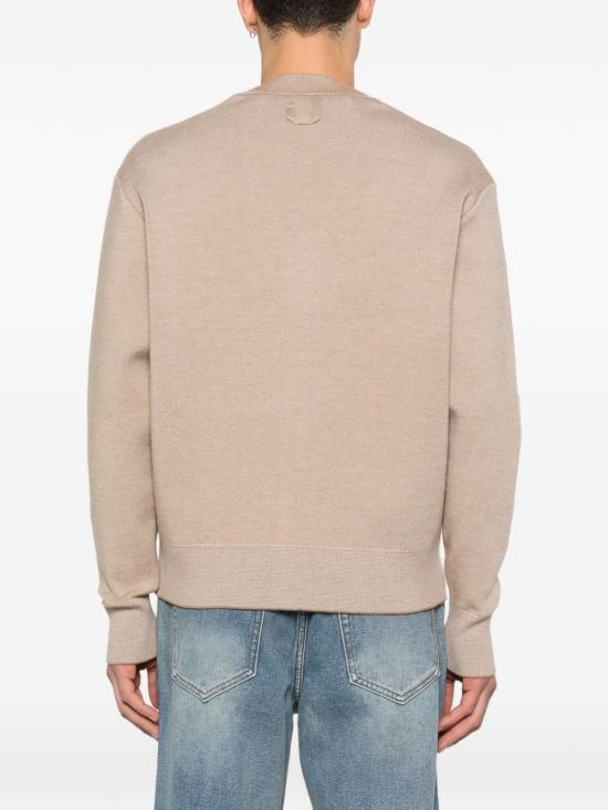 26SS 자크뮈스 도피오 V넥 가디건 CDM00292CK00185 015 Beige - JACQUEMUS