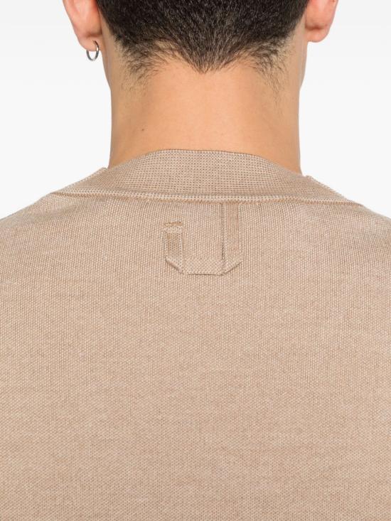 26SS 자크뮈스 도피오 V넥 가디건 CDM00292CK00185 015 Beige - JACQUEMUS