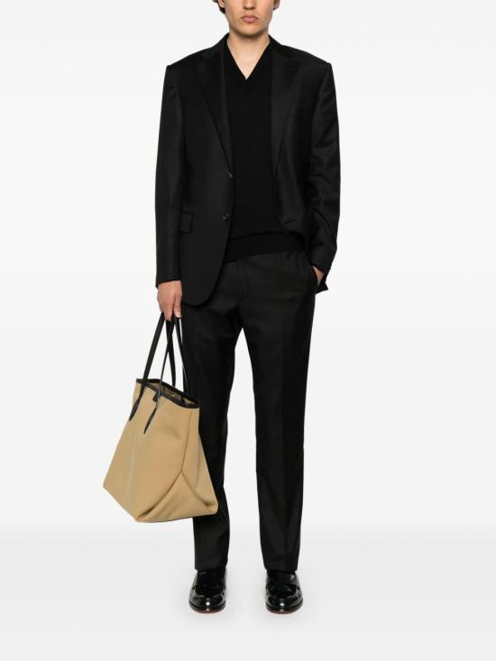 26SS 파올로페코라 스웨터 A004F200 9000 Black - PAOLO PECORA