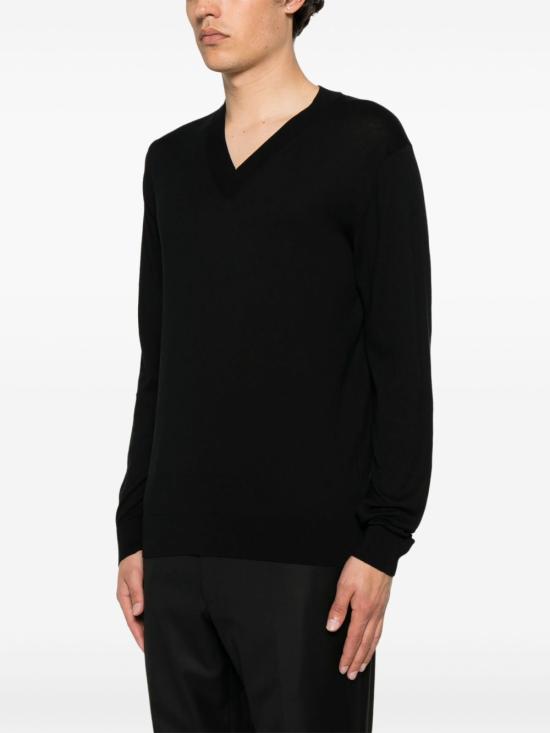 26SS 파올로페코라 스웨터 A004F200 9000 Black - PAOLO PECORA