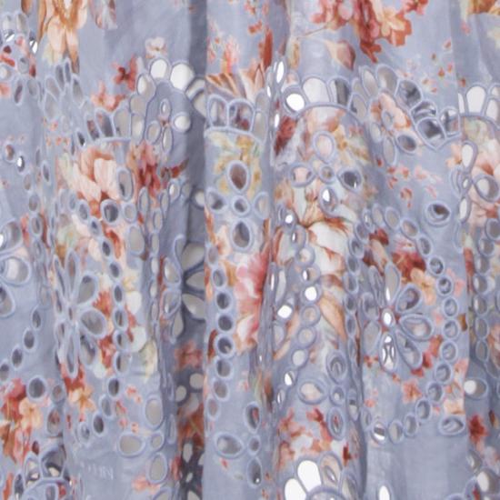 26SS 짐머만 원피스 5826DRS261CFLR Blue - ZIMMERMANN