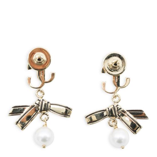 26SS 지미추 주얼리 RBNPEARLEARRINGJKI1C1043 Gold - JIMMY CHOO