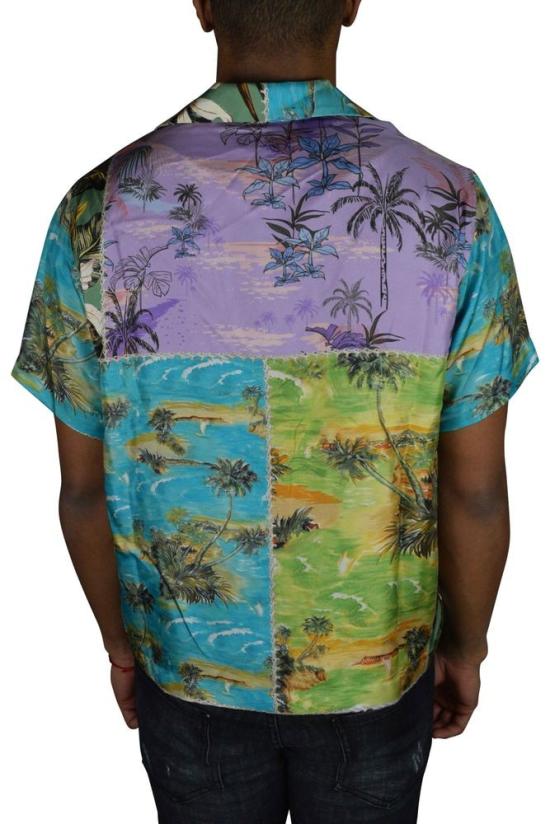  아미리 셔츠 패치워크 - AMIRI