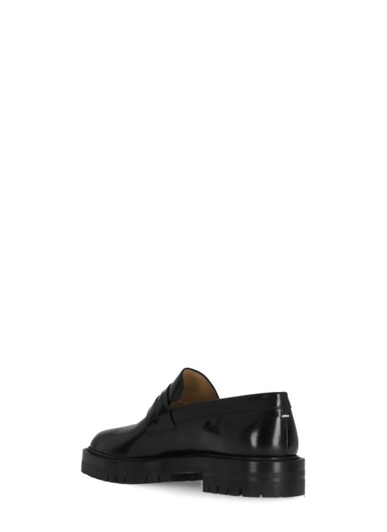 26SS 마르지엘라 타비 브러쉬드 카프스킨 로퍼 S57WR0139 P3827H8396 Black - MAISON MARGIELA