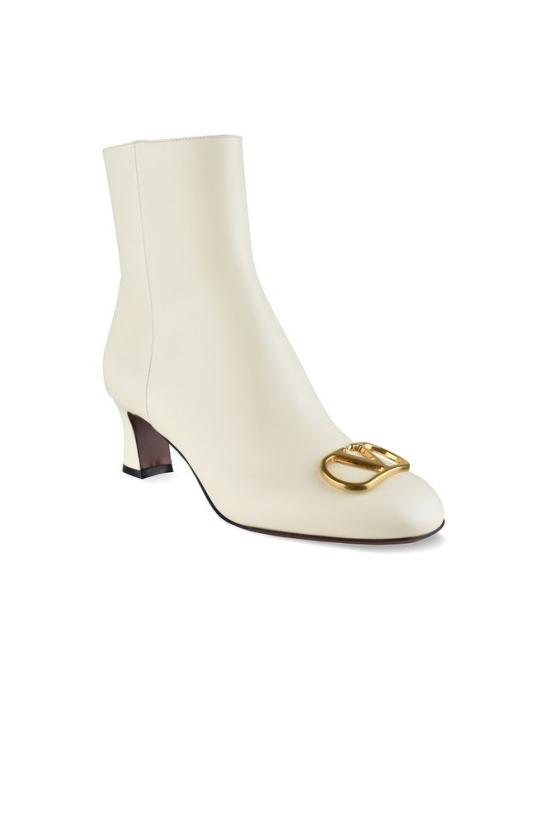  발렌티노 가라바니 부츠 금색 장식이 있는 앵클 - VALENTINO GARAVANI