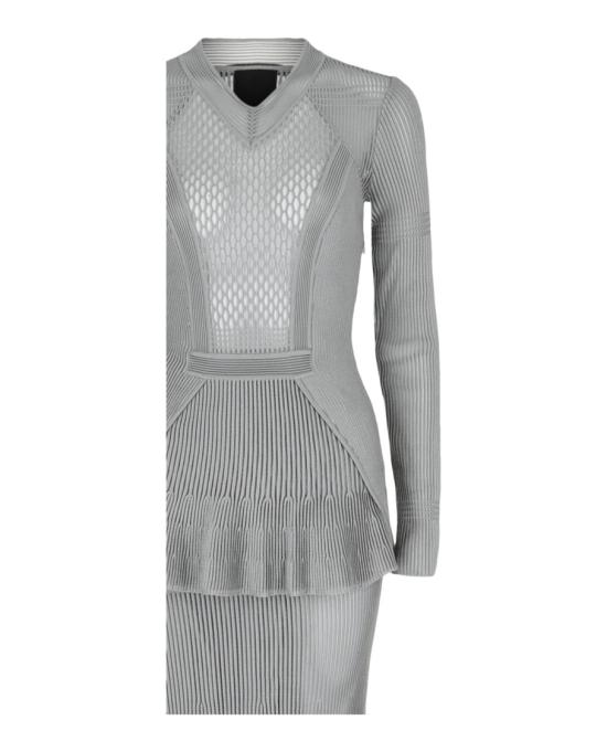  지방시 롱 원피스 BW21HA 4ZEG 020 00017 L Grey - GIVENCHY