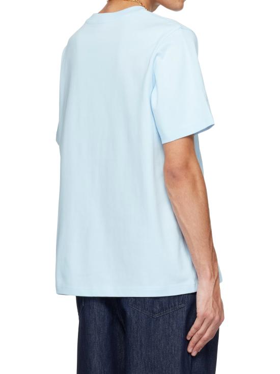 26SS 카사블랑카 반팔 티셔츠 SP26JTS001 LIGHT BLUE - CASABLANCA