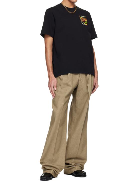 26SS 카사블랑카 반팔 티셔츠 SP26JTS001 BLACK - CASABLANCA