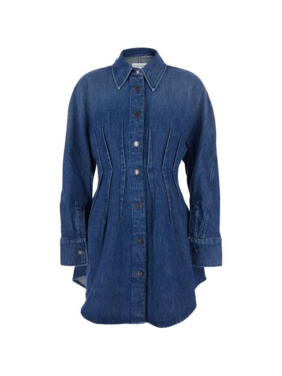 26SS 지방시 데님 원피스 BW22QS517B 420 Blue